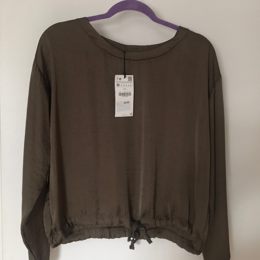 Dark green shirt